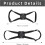 Adjustable Luggage Strap for Suitcases and Carry On,  Elastic Secure Bag Connection, 3 Pack Black 5