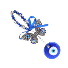 Turkish Blue Evil Eye Amulet 12.5x9.5 cm