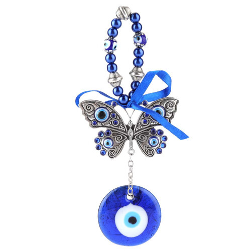 Turkish Blue Evil Eye Amulet 12.5x9.5 cm 1