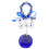 Turkish Blue Evil Eye Amulet 12.5x9.5 cm 4