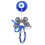 Turkish Blue Evil Eye Amulet 12.5x9.5 cm 10