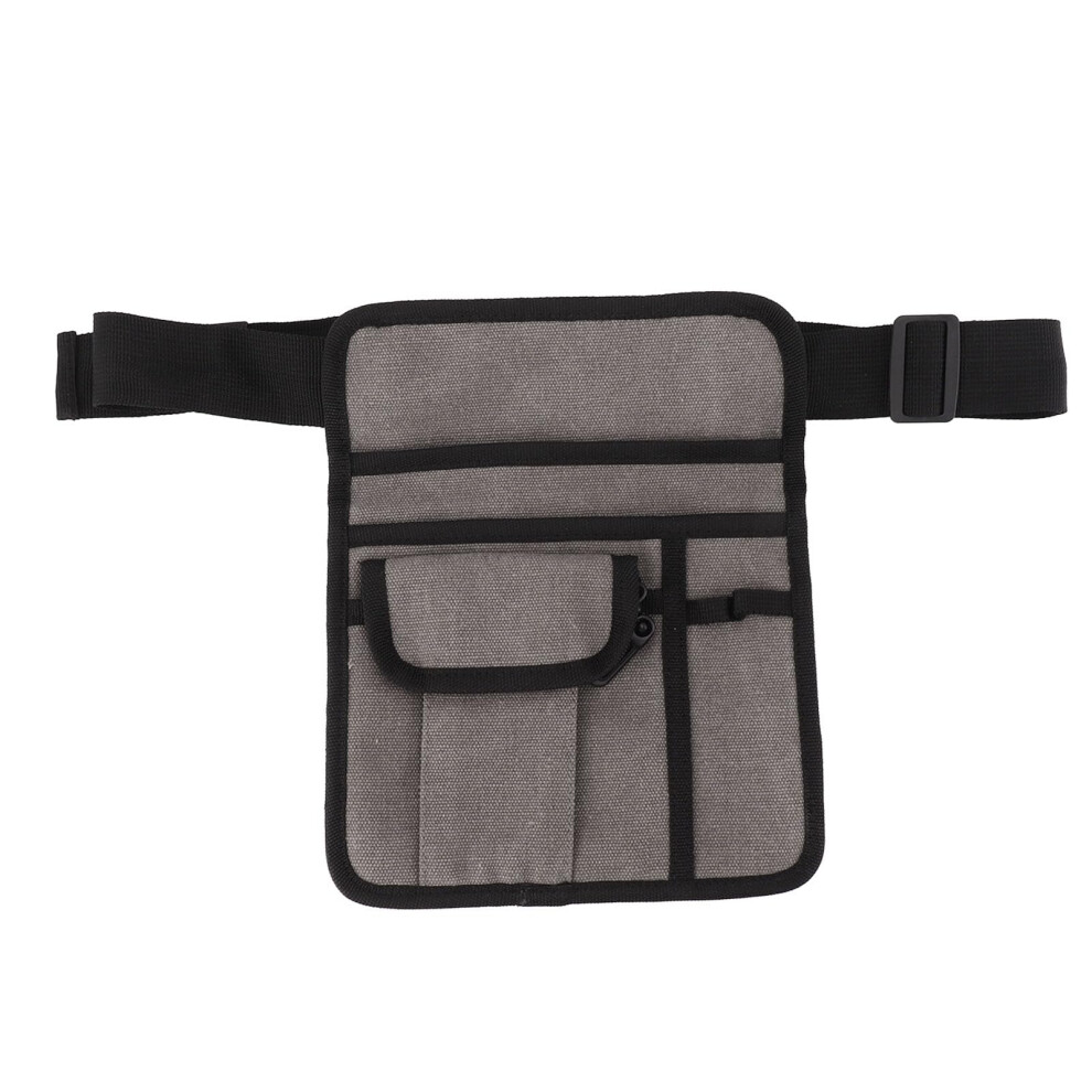 Server Belt Bag With Multiple Pockets, Adjustable Waisted Waiter Apron Bag In Durable Canvas 9330225316541