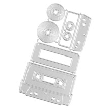 Retro Radio gestanst metalen embossing stencils koolstofstaal