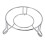 Stainless Steel Trivet Holder Round Rack 6.3oz 1