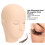 3 Layer Eyelash Extension Mannequin Head Pink Silicone Practice Makeup Doll 4