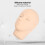 3 Layer Eyelash Extension Mannequin Head Pink Silicone Practice Makeup Doll 5