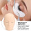 3 Layer Eyelash Extension Mannequin Head Pink Silicone Practice Makeup Doll 6