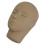 Eyelash Extension Practice Dummy Head 3 Layer Silicone Doll Black Coffee Shade 8