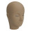 Eyelash Extension Practice Dummy Head 3 Layer Silicone Doll Black Coffee Shade 14