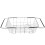 Retractable 201 Stainless Steel Sink Draining Rack 2