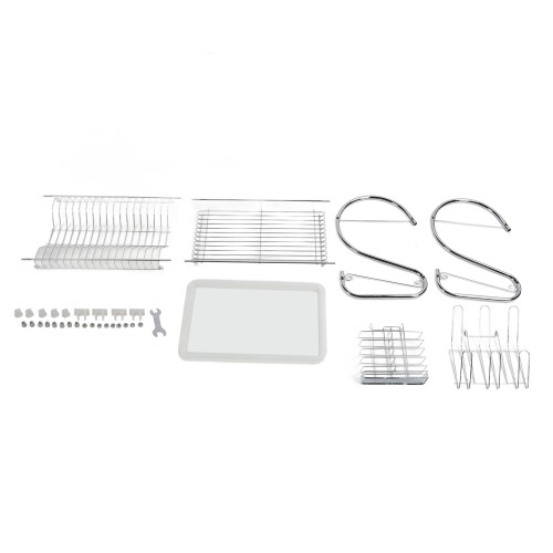 2-Tier Dish Drainer Iron, 47.1-48.6oz, Countertop 1