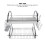 2-Tier Dish Drainer Iron, 47.1-48.6oz, Countertop 3
