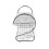 2-Tier Dish Drainer Iron, 47.1-48.6oz, Countertop 12