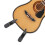 Small Wooden Guitar Model Decoration 16