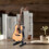 Small Wooden Guitar Model Decoration 15