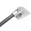 Gas Spring 100N, CD 290mm, Stroke 100mm, Black 4