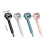 Professional Shedding Tool For Animals Comb Hanging Pet-Black 4