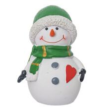 Statue de bonhomme de neige, lapin, vieil homme,-Style E