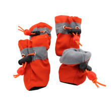Dog Socks for Small to Large Pet Comfortable Paw-Orange red
