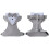 Large Dog Suit Harness for Small Dogs No Pull Design-Gray M 1