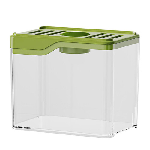 Clear Miniature Fish Tanks Desktop Fish Tanks-Green 1