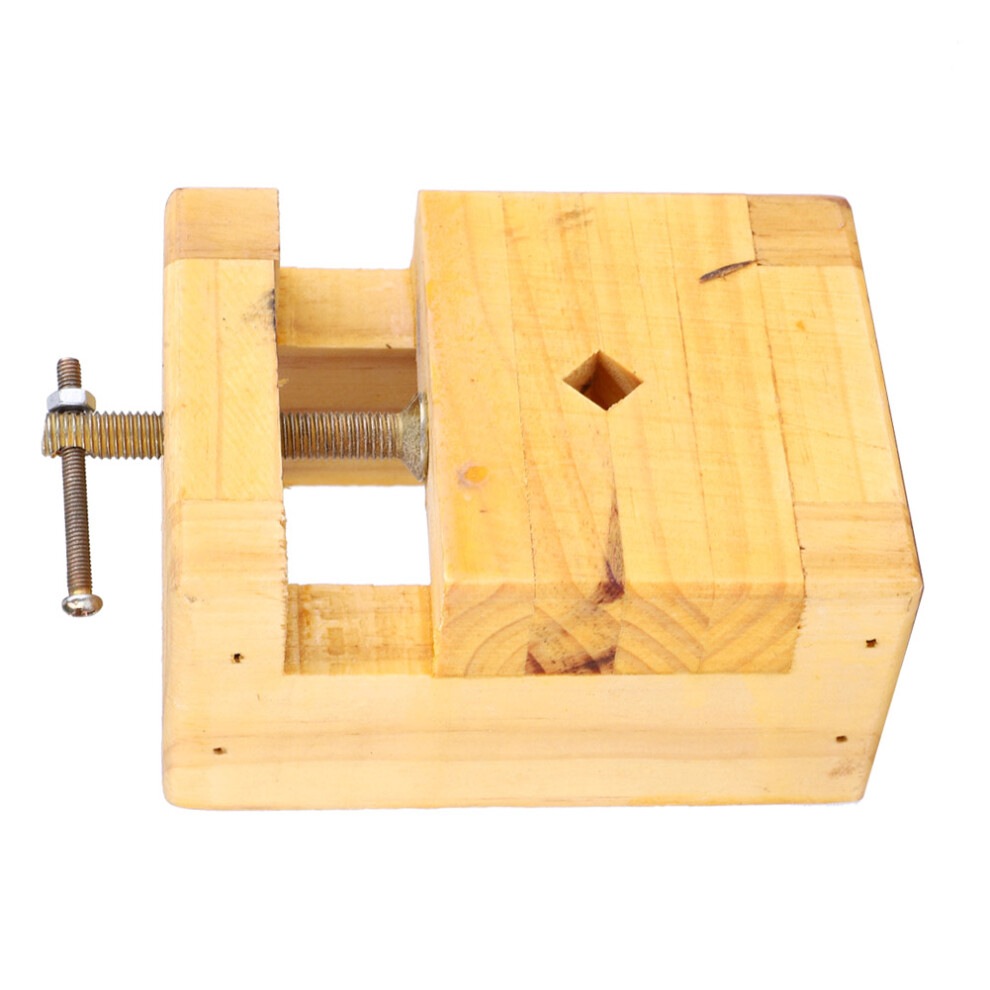 Diy Large Wooden Mini Flat Pliers Table Vise Stamp Clamp For Carving & Crafting 9461393634837