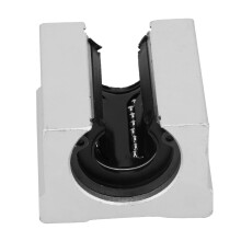 Linear Motion Ball Bearing SBR16UU Aluminum Alloy Open Slide Block Bushing