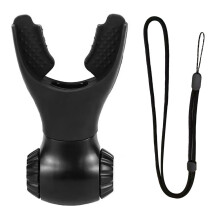 Breathing Training Device with Adjustable Resistance Levels, Durable Silicone Build, Ideal for Outdoor Fitness (1 Pack)