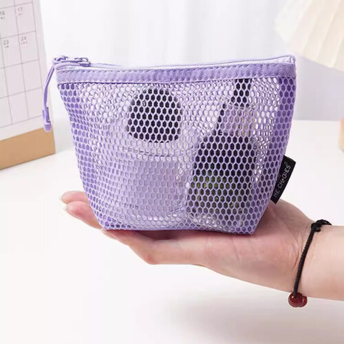 Make-uptas Waterdichte nylon draagbare cosmetische-Geel 1