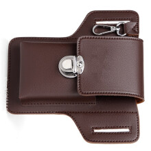 Handytasche mit Gürtelclips, Leder-Handyholster mit-1