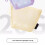 Make-uptas Waterdichte nylon draagbare cosmetische-Geel 7