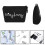 Large Capacity Canvas Makeup Bag Cosmetic Organiser-Black 3