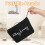Large Capacity Canvas Makeup Bag Cosmetic Organiser-Black 6