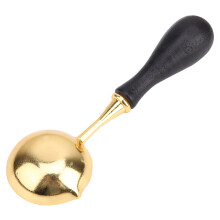 Sealing Wax Spoon Melting Pot Copper Stamp Wax Seal Warmer for Crafts