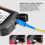 Optical Fiber Power Meter -50~+26dBm,1100mAh,15km 4