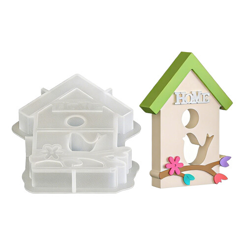 Moules en Silicone pour bougies de-Maison HOME modèle 002