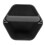 Large Capacity Coffee Knock Box with Knock Bar Nonslip Base Black Finish 14