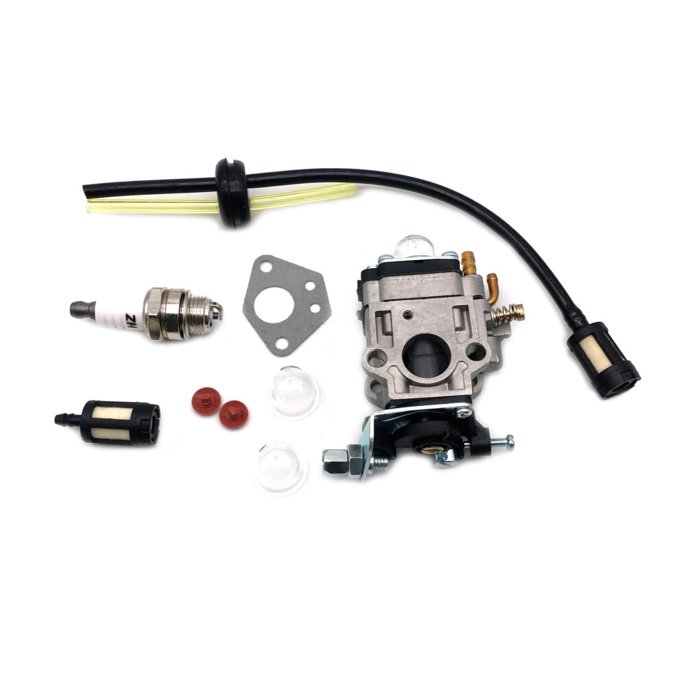 Brush Cutter Carburettor Kit For 52Cc 49Cc 43Cc Cg430 Cg520 Engine, Durable Metal Complete Set 9771547844082