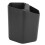 Large Capacity Coffee Knock Box with Knock Bar Nonslip Base Black Finish 15
