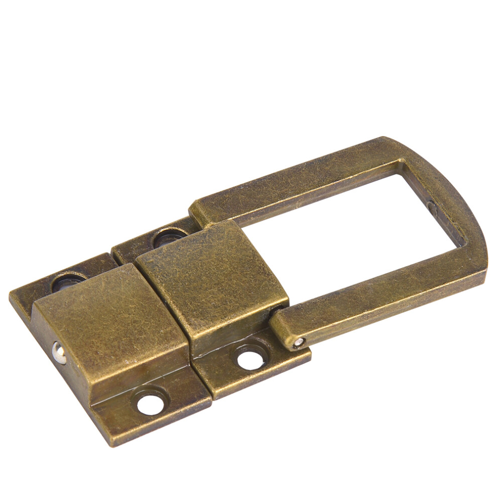Luggage Locking Fastener 5 Pcs Cyan Bronze Zinc Alloy Turn Lock Bag Clips 8481393636915