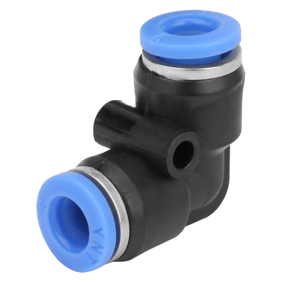 10Pcs Pv-6 Plastic Equal Elbow Quick Connect 6Mm 7601393636901