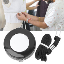 Tape Measure 150cm, 1.5cm Wide, Retractable, White
