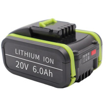 20V Battery Replacement 6.0Ah Lithium Ion Power Pack for Worx WA3551 WA3516 WX372 Tools, Extended Runtime