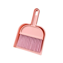 Mini Broom and Dustpan Set for Indoor Cleaning, Compact Size with Smooth Dustpan Edge and Durable Bristles