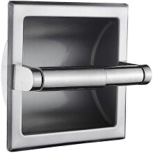 Recessed Toilet Paper Holder Brushed Nickel Toilet Paper Holder Wall Mounted Toilet Paper Holder