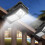Weatherproof ABS Solar Clipping Lamp With Intelligent-C 3 6