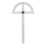 0-180 Degree Angle Finder Protractor Carbon Steel Woodworking Ruler Tool 15