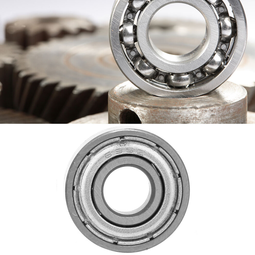 695-Zz 5X13x4mm Deep Groove Bearing Steel 10Pcs 5011393637044