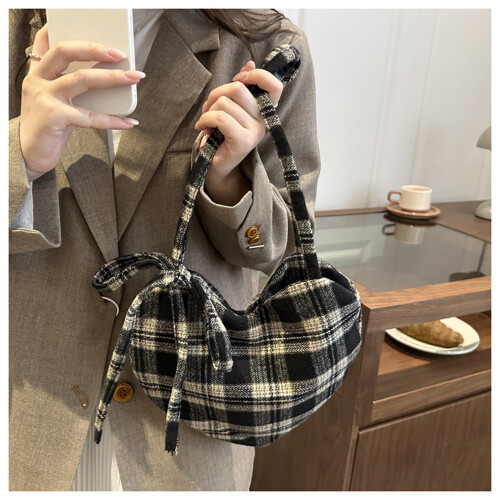 Fashion Polyester Shoulder Bag With Love Pattern and-Coffee 2