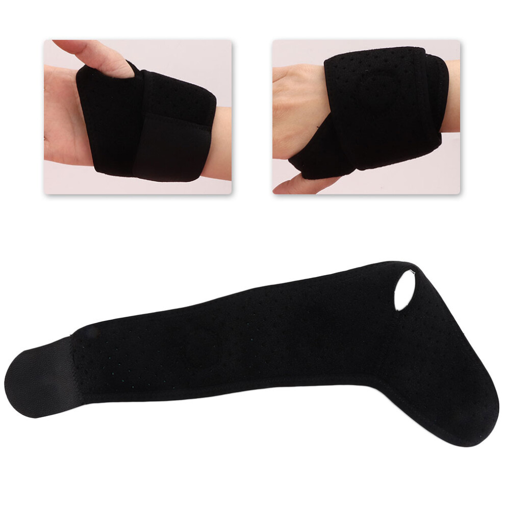 Adjustable Wrist Wraps SBR OneSizeThumbLoopsColor